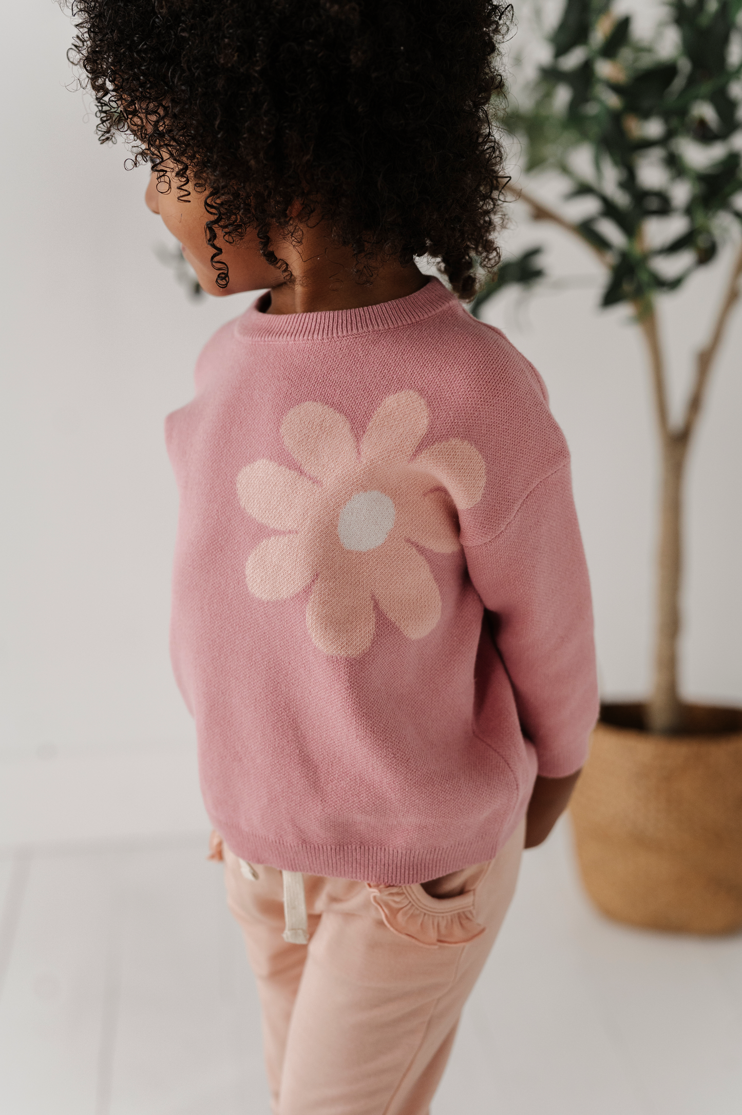 Daisy Knit Sweater