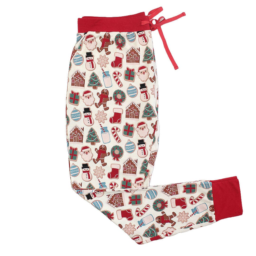 Milk and Cookies Christmas Womens Joggers