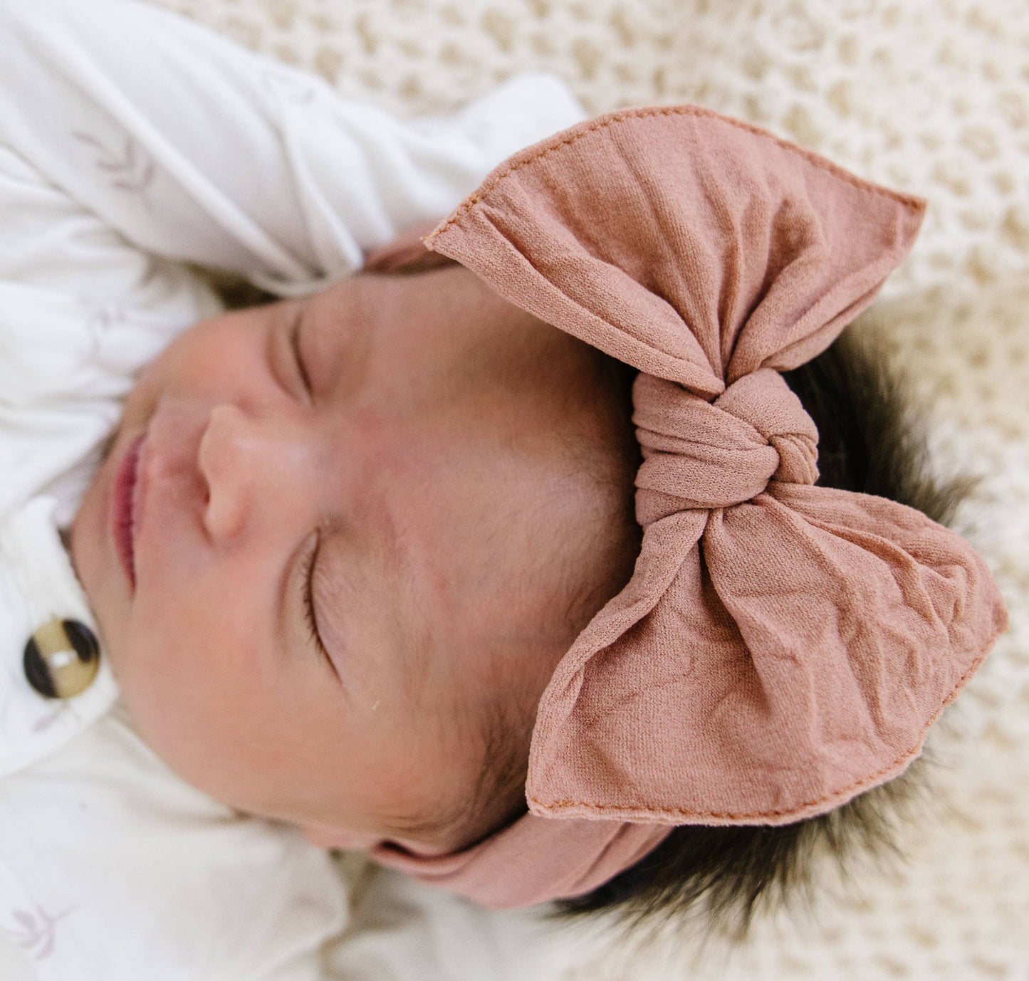 THE KNOT Headband: Rose Gold