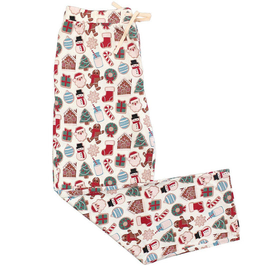 Milk and Cookies Christmas Mens Pajamas Pants