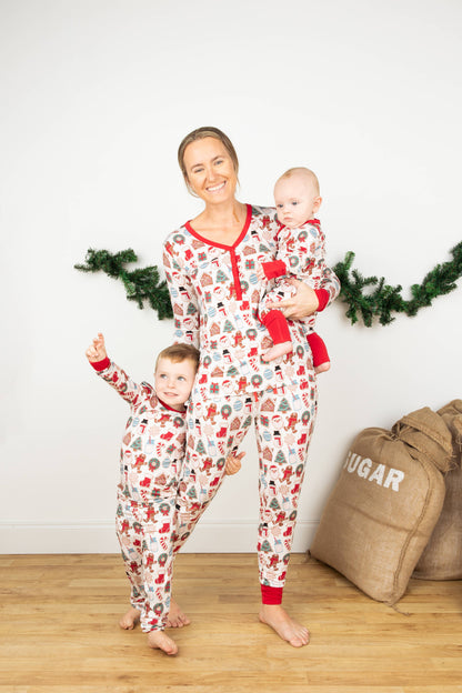 Milk and Cookies Christmas Womens Joggers