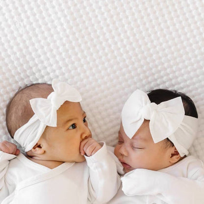 THE KNOT Headband: White