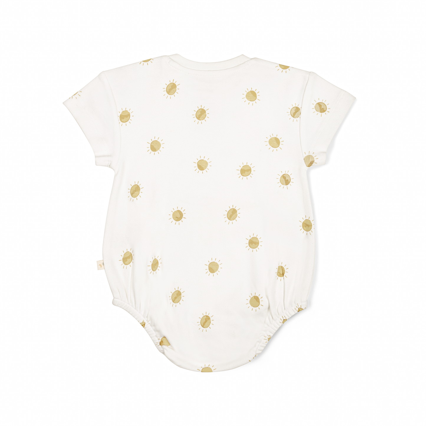 Organic Bubble Romper - Sunshine