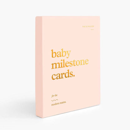 Baby Milestone Cards- Pink