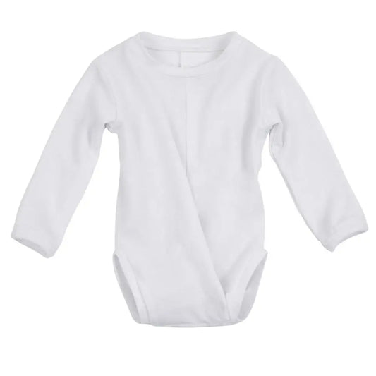 Long Sleeve Peasy- White