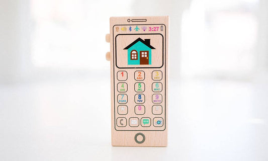 Wooden Toy Phone