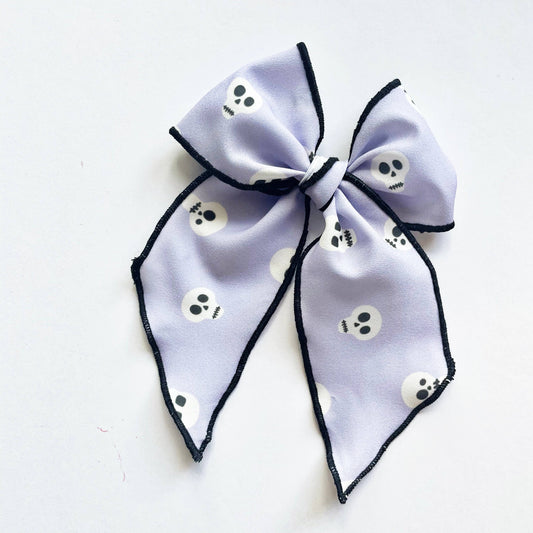 Purple Skeletons Bow